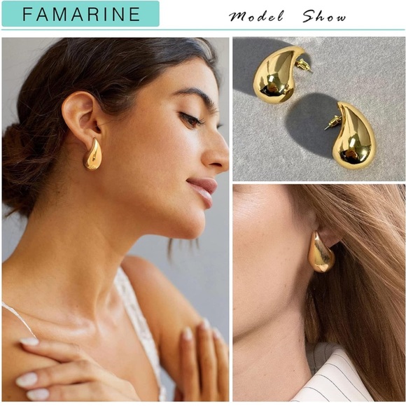 Brand new Waterdrop earrings - Picture 3 of 4